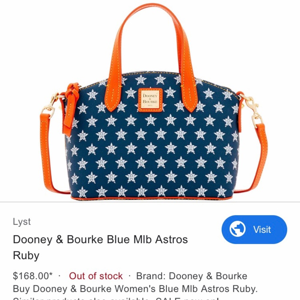 Houston Astros Dooney & Bourke purse
